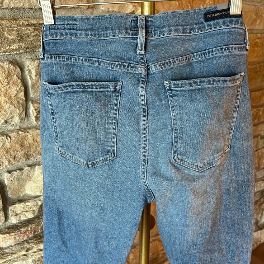 Citizens of Humanity Bootcut Blue Denim Jeans - Picture 3 of 7